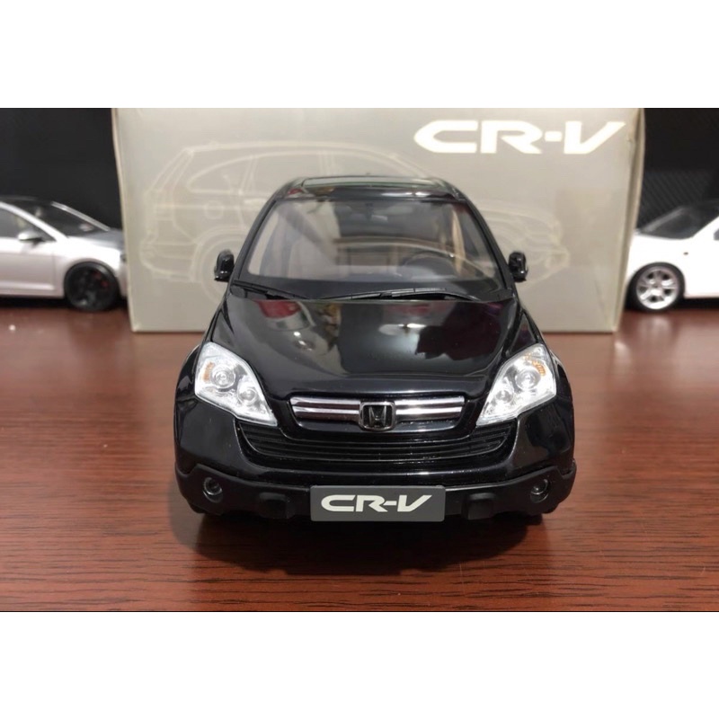 BuyCar模型車庫1:18 1/18 HONDA CR-V CRV 第三代黑色模型車| 蝦皮購物