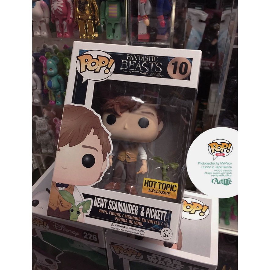 Artlife ㊁ FUNKO POP PICKET 怪獸與牠們的產地 紐特與木精 HOTTOPIC 美國限定 | 蝦皮購物