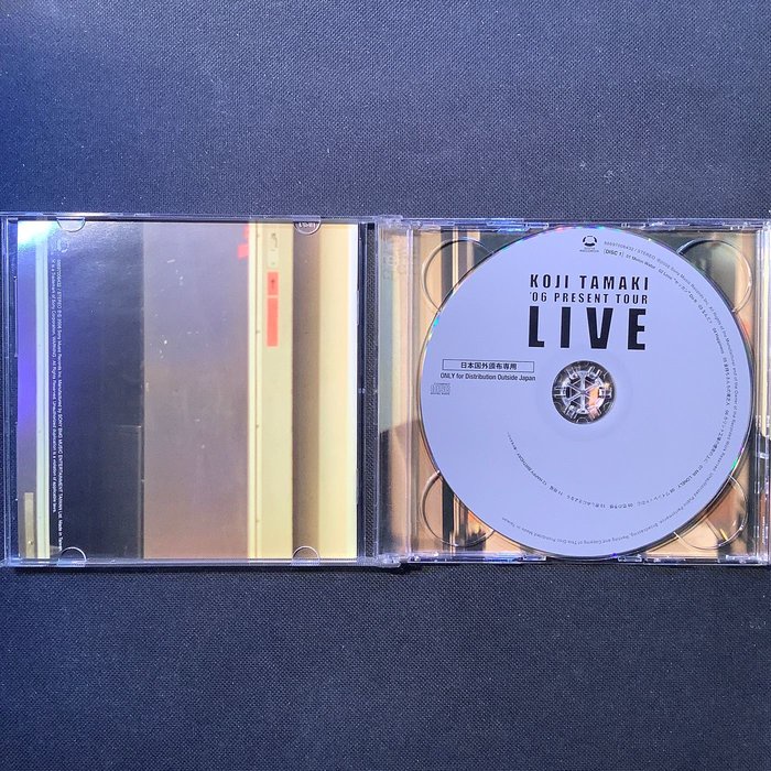 玉置浩二Koji Tamaki-'06 Present Tour Live '06「禮物」巡迴演唱會