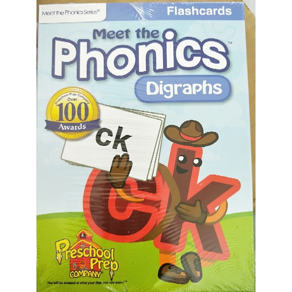 Meet the Phonics Digraphs Flashcards 蝦皮購物