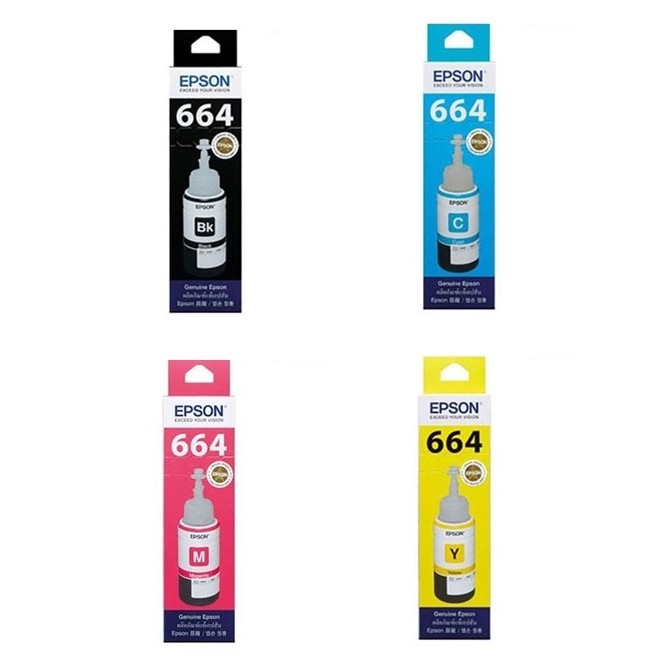 【OA補給站】含稅EPSON T6641+T6642+T6643+T6644原廠墨水4色組~L220/L365/L565 | 蝦皮購物