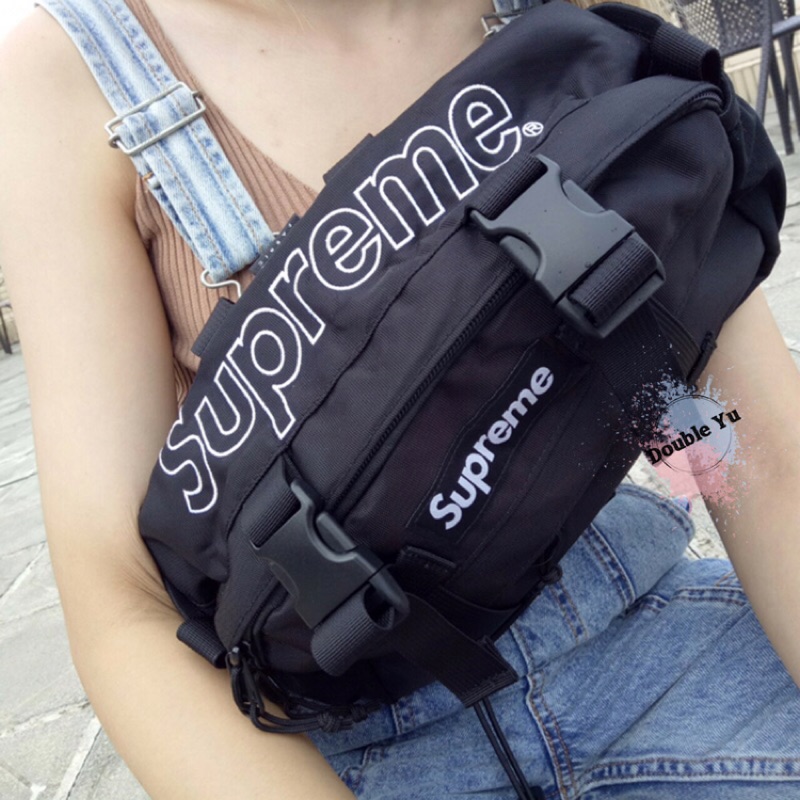 SUPREME FW 19 WAIST BAG 47TH 腰包黑色側背經典日本開季購入現貨在台