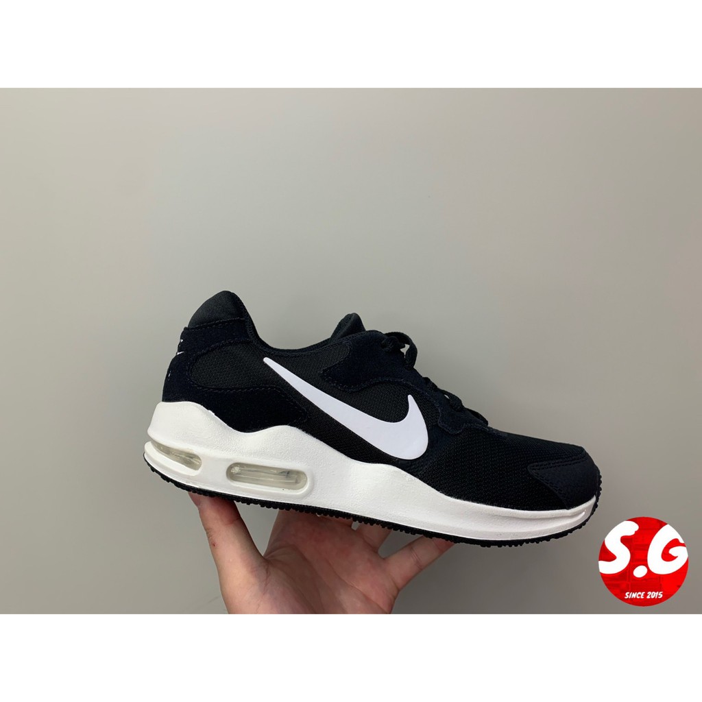 S.G WMNS NIKE AIR MAX GUILE 黑白女鞋氣墊復古鞋慢跑鞋916787-003