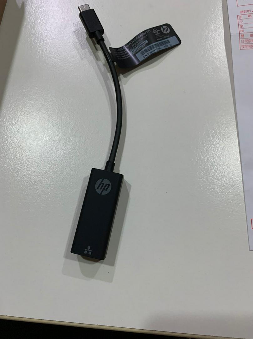 現貨免運】HP USB-C to RJ45 Adapter【V7W66AA】轉接線| 蝦皮購物