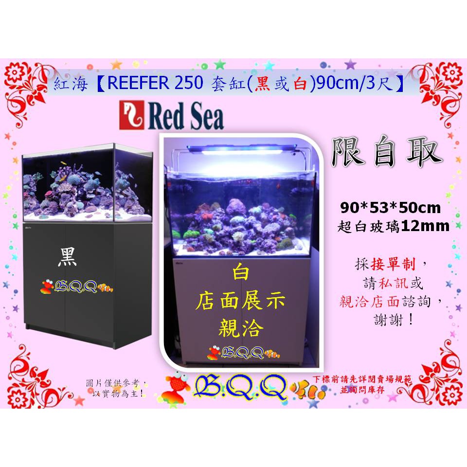 B.Q.Q小舖]以色列Red Sea-紅海【REEFER 250 套缸(黑或白)90cm/3尺