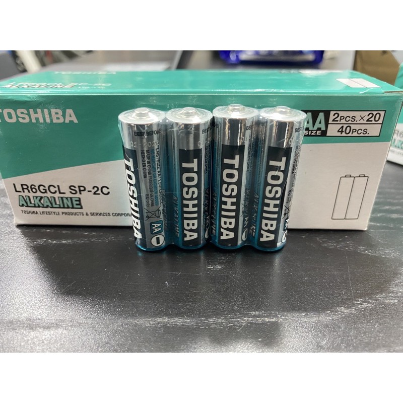 TOSHIBA 3號鹼性電池200入新款LR6GCL(非碳鋅/乾電池） | 蝦皮購物