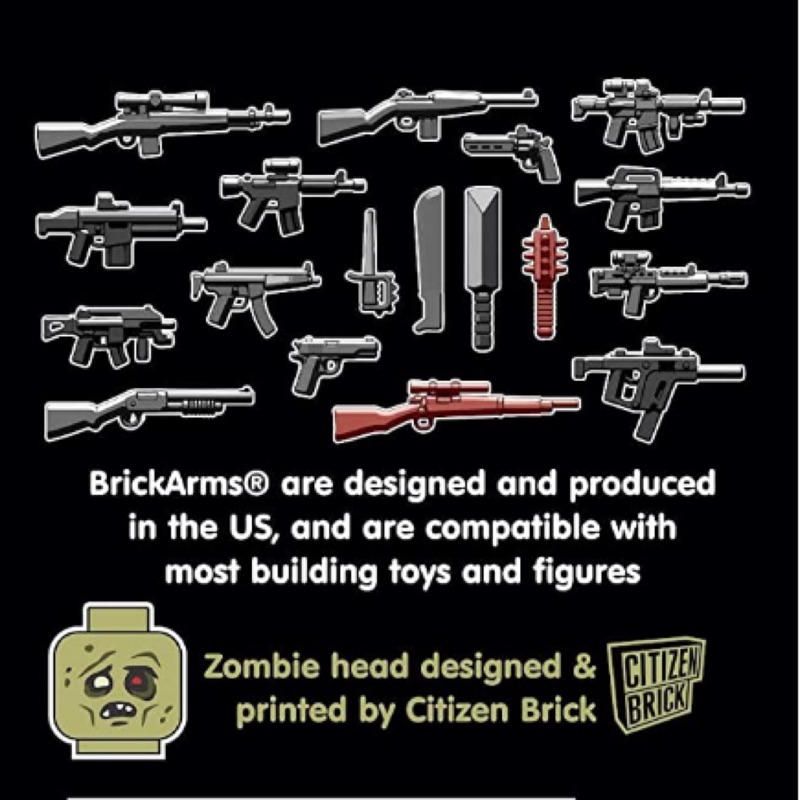 Brickarms zombie defense online pack