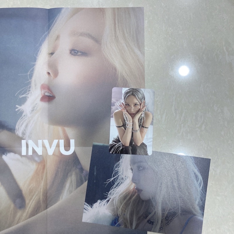 少女時代 太妍 INVU 小卡 海報 明信片 | 蝦皮購物