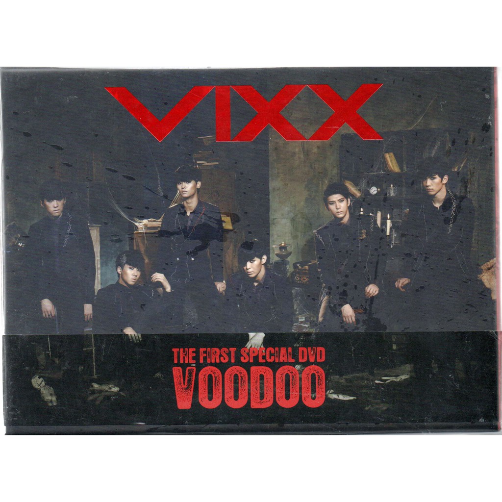 VIXX 首張特別DVD VOODOO 韓國雙碟版 附寫真集 再生工場1 03 | 蝦皮購物