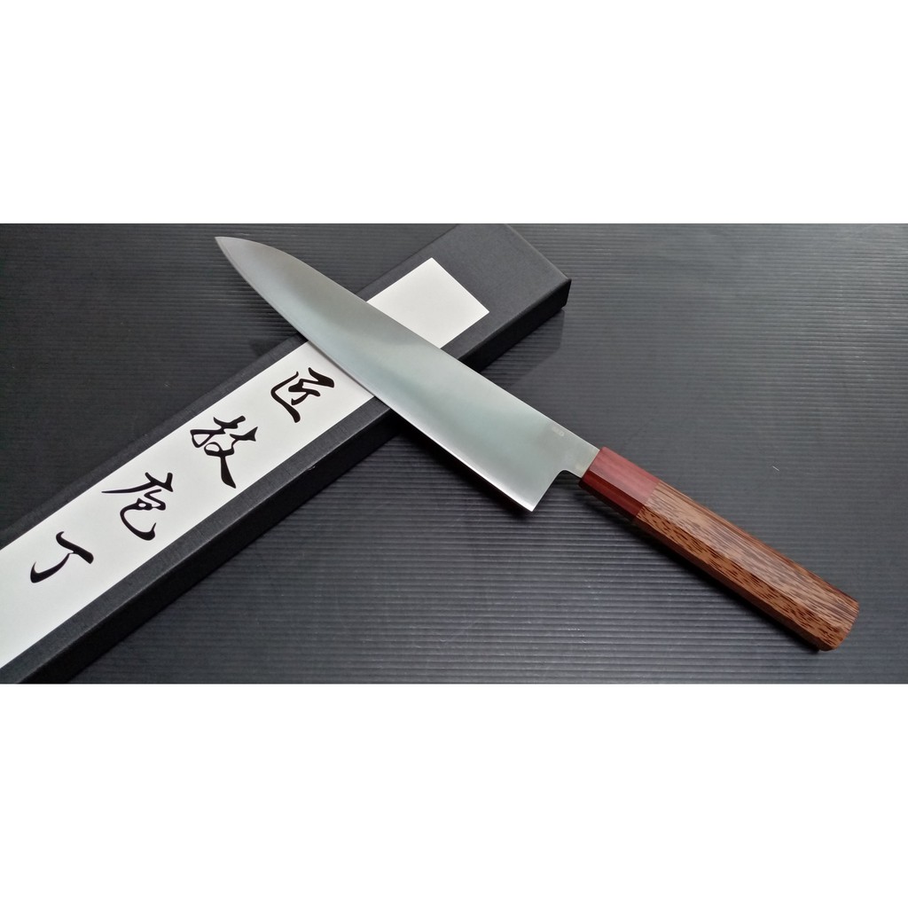 匠技庖丁 SLD鋼材 240mm 牛刀 本職用 主廚刀 西餐刀 料理刀 八角木柄 | 蝦皮購物