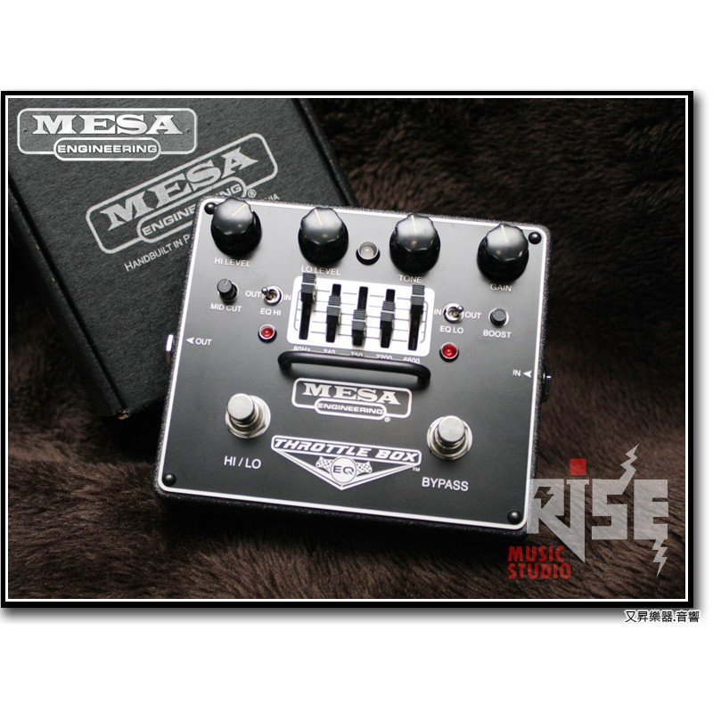 又昇樂器】美國手工MESA BOOGIE THROTTLE BOX EQ 電吉他效果器| 蝦皮購物