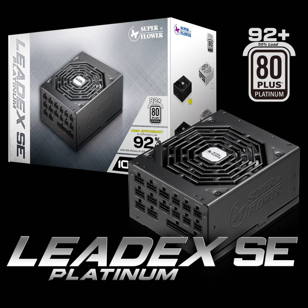 全新現貨振華LEADEX 1000W SE 電源供應器SF-1000F14MP 白金牌1000