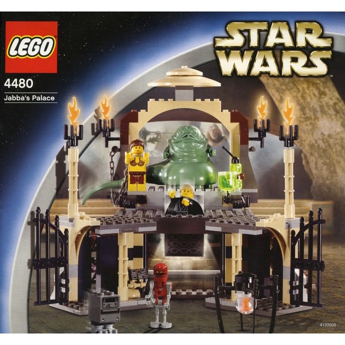 LEGO Star Wars 樂高星際大戰 4480 Jabba's Palace 賈霸宮殿 已絕版 | 蝦皮購物