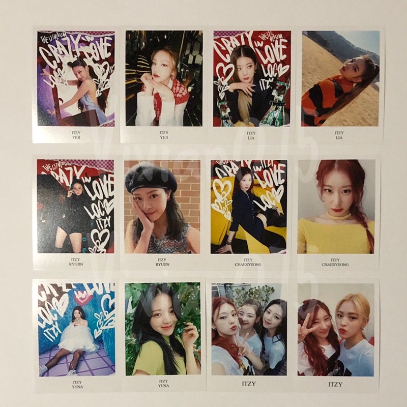 【SG Shopee リュジン】ITZY crazy in love 公式トレカ SG Shopee リュジン】ITZY crazy in love 公式トレカ SG Shopee