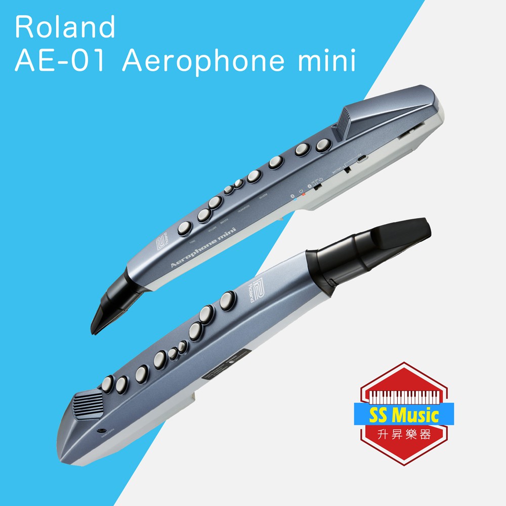 升昇樂器】Roland AE-01 Aerophone mini 電子薩克斯風/電吹管/直笛指法