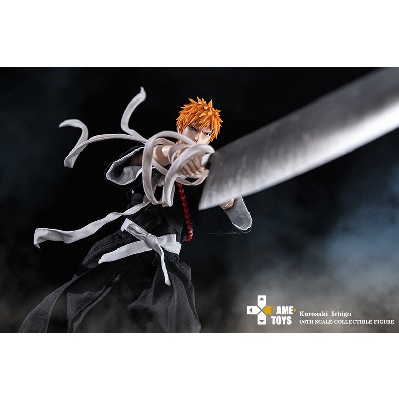 GAMETOYS Bleach死神死神代理死神虛化黑崎一護一護1/6 豪華版雙 GAMETOYS Bleach死神死神代理死神虛化黑崎一護一護1/6 豪華版雙