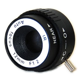 監視器鏡頭 手動光圈 12mm /F1.2 紅外線專用 IR 鏡頭  鏡頭 監視器鏡頭 標準型攝影機頭 監視器