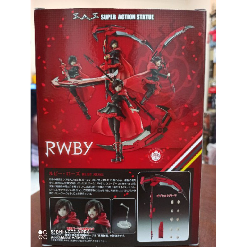 Super action on sale statue rwby ruby rose