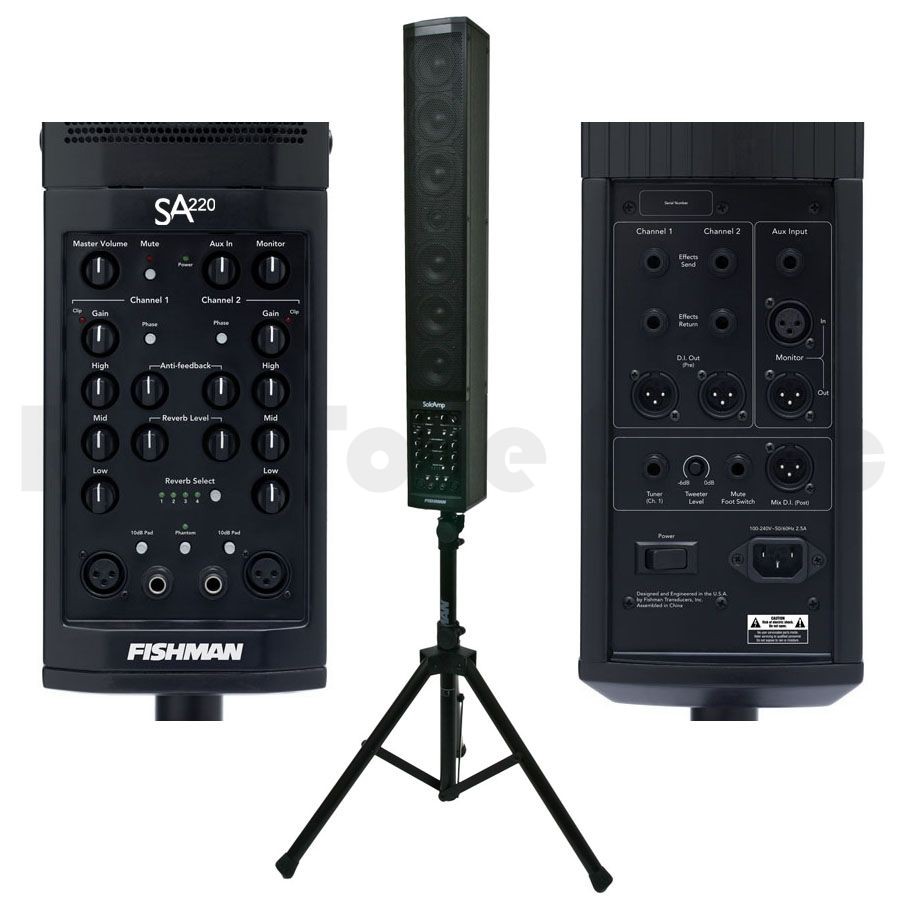 造韻樂器音響- JU-MUSIC - FISHMAN SOLO AMP SA220 專業擴音系統街頭 