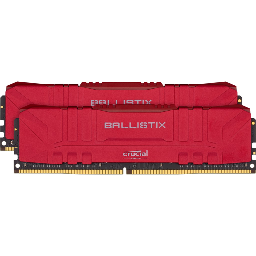 Micron 美光Crucial Ballistix DDR4-2666 8G 白/黑/紅色散熱片桌上型