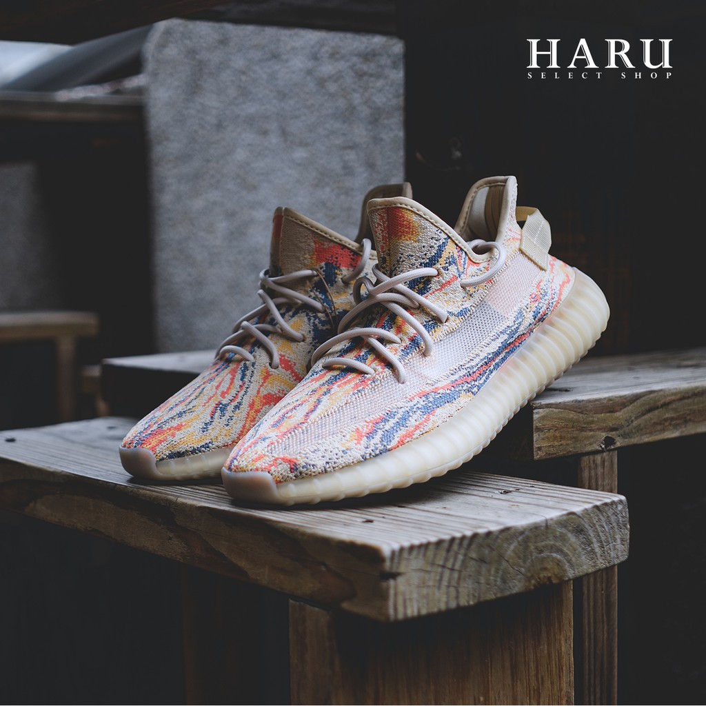 ☆Haru☆ Adidas Yeezy Boost 350 V2 MX Oat 熔岩配色編織老爹鞋GW3773