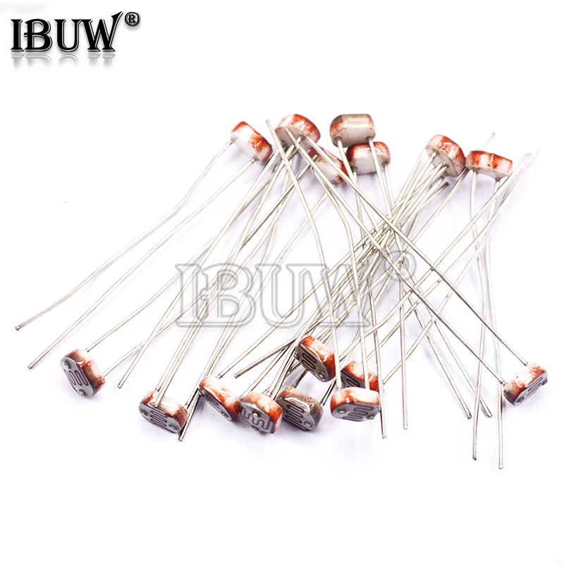 50pcs LDR光敏電阻光電光敏電阻5528 GL 5528 5537 5506 5516 5539 5549 550 | 蝦皮購物