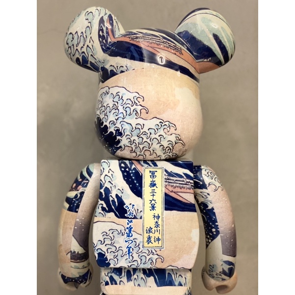 BE@RBRICK 葛飾北齋「神奈川沖浪裏」 1000% | 蝦皮購物