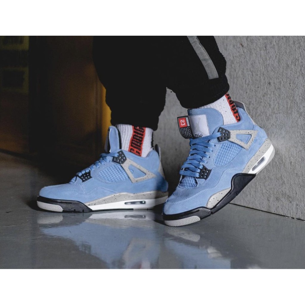 柯拔Air Jordan 4 SE University Blue CT8527-400 AJ4 北卡藍男女鞋