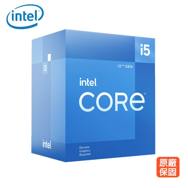 Intel Core i5-12400F 中央處理器盒裝廠商直送(平輸) | 蝦皮購物