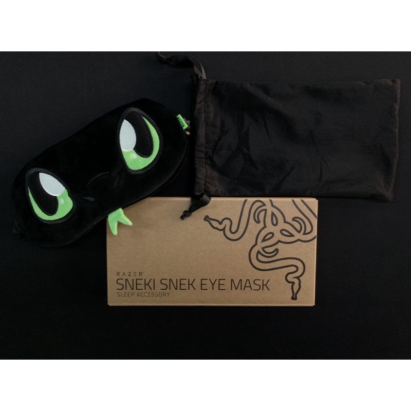 玩家殿堂】Razer Sneki Snek Eye Mask 雷蛇100% 環保蛇蛇眼罩| 蝦皮購物