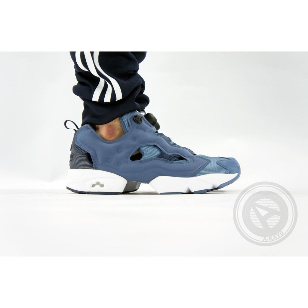 REEBOK 男女INSTAPUMP FURY TECH BLUE 藍白【A-KAY0 5折】【AR0624