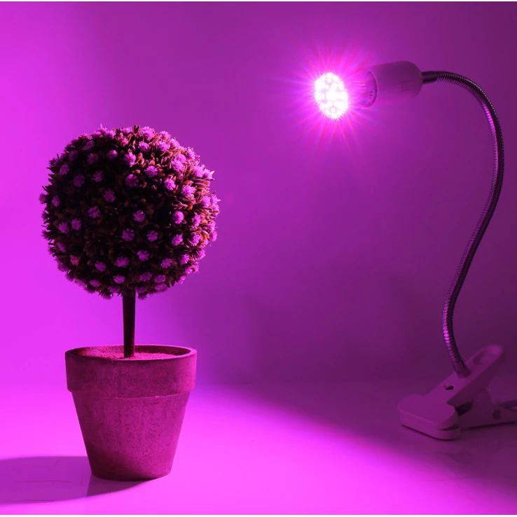 E27 植物燈泡 LED全光譜 植物生長燈 補光燈