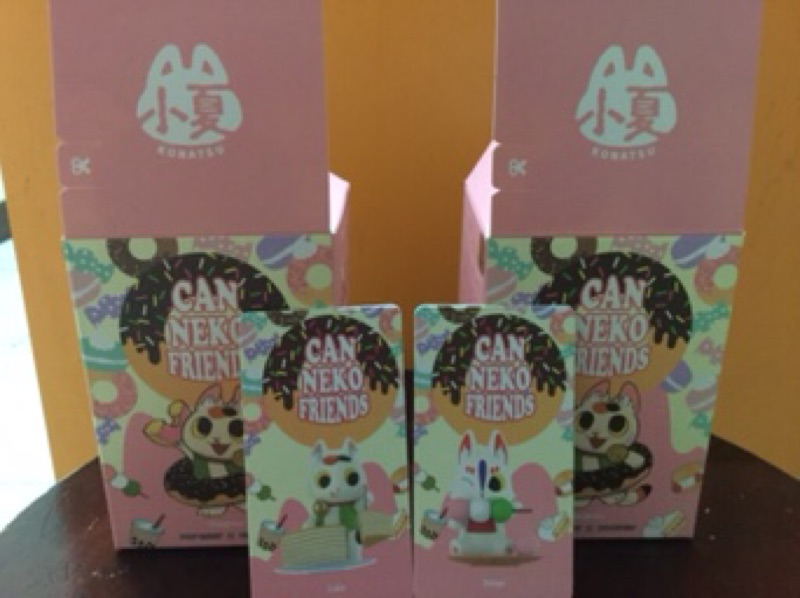 小夏現貨挑款罐頭貓朋友系列盒抽POP MART x Konatsu 泡泡瑪特