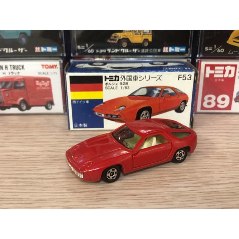 Tomica 日本製藍盒no.F53 PORSCHE 928 保時捷絕版全新| 蝦皮購物