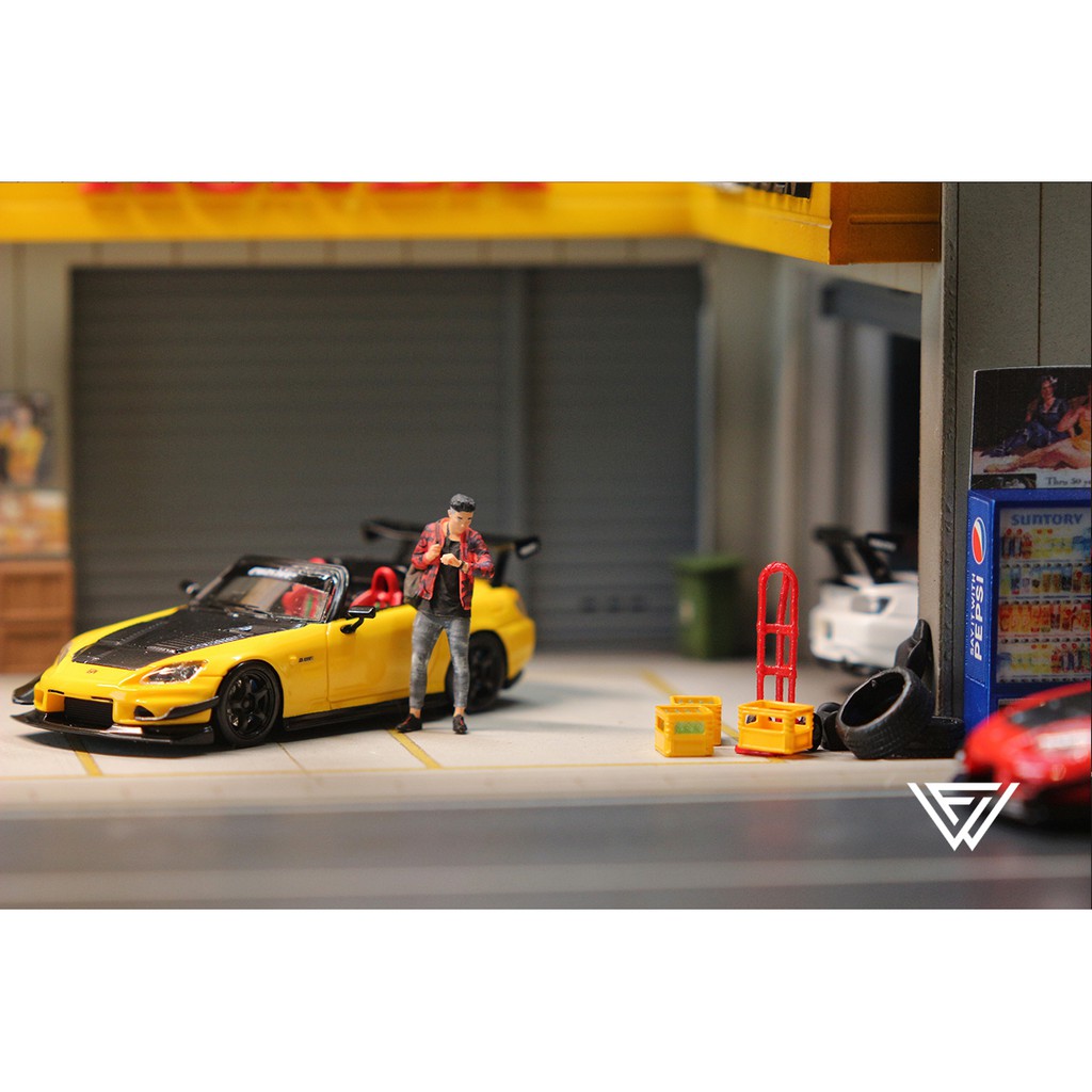 模例】Wild Fire 1/64 HONDA S2000 VOLTEX 黃、白| 蝦皮購物