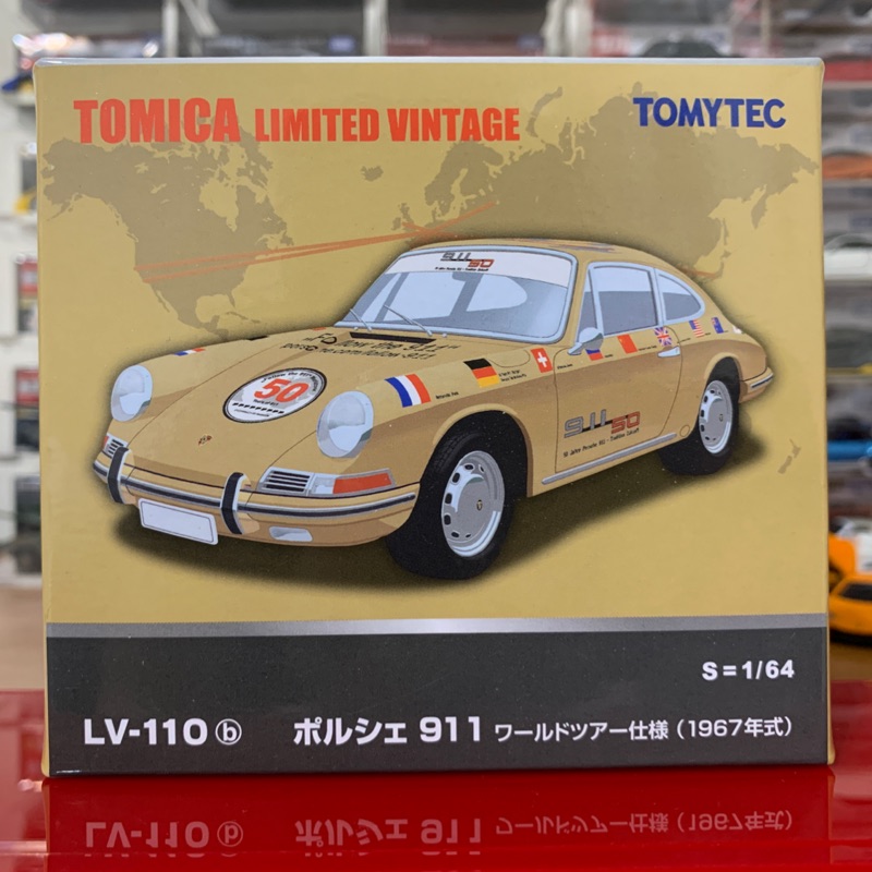 Tomytec tomica Porsche 911 Tomica Limited Vintage | 蝦皮購物