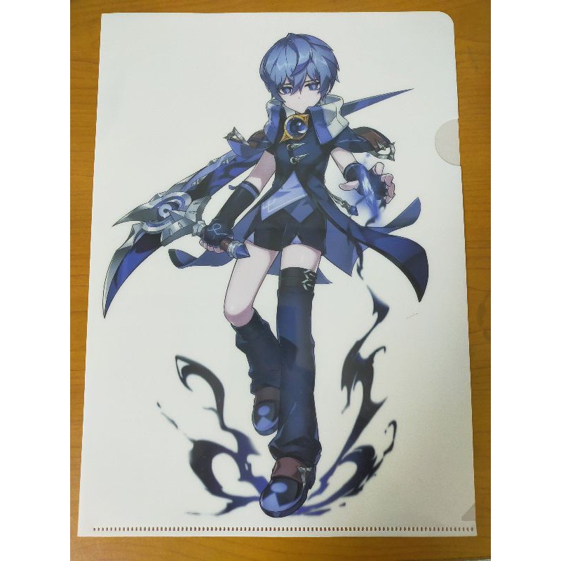 Elsword Noah Official L-Folder / Clear File Folder - Game Merchandise