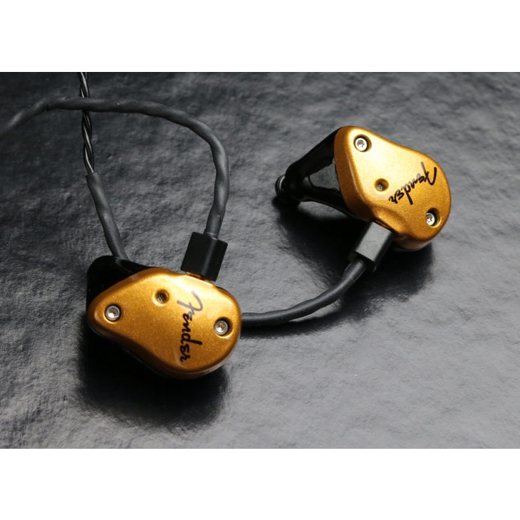 Fender FXA7 IEM 黑色金色入耳式監聽耳機吉他公司貨保固麥克吉他屋