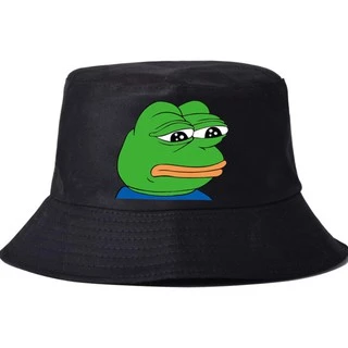 美廠 Pepe the Frog 佩佩蛙漁夫帽 Bucket Hat - meme 迷因 經典迷因圖 HACKEN07