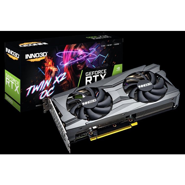 美品] GeForce RTX 3060 TWIN X2 OC | mlandia.cl