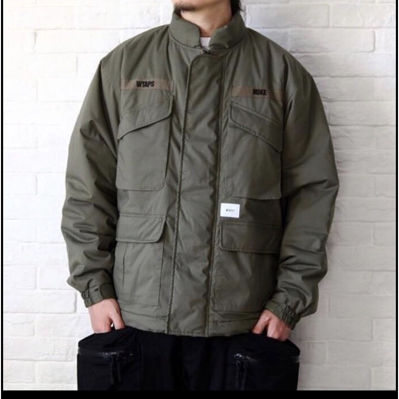 19AW WTAPS MC / JACKET COPO TAFFETA 軍綠 現貨在店