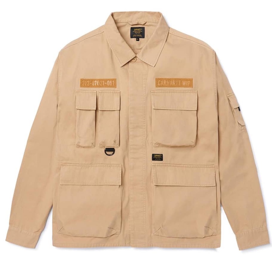 carhartt wip landry shirt ミリタリージャケット S-