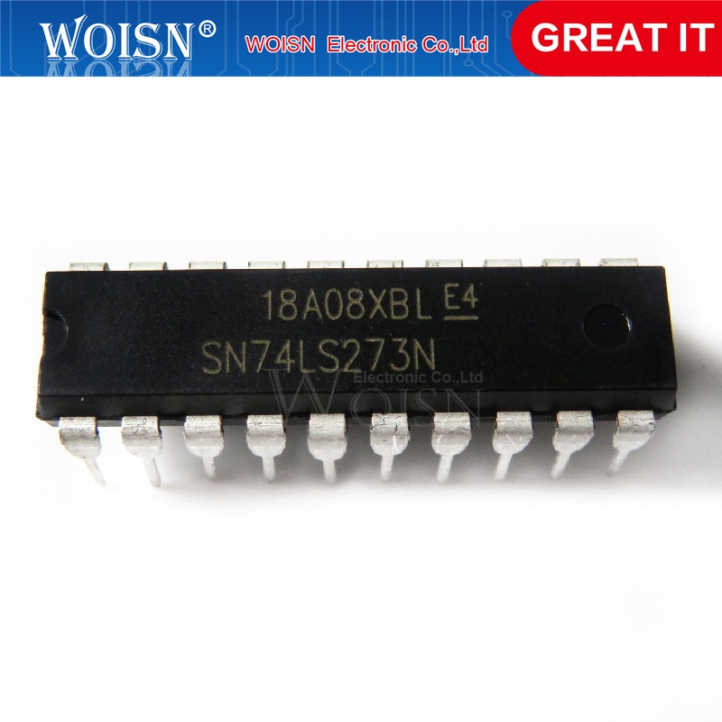 Circuit Intégré SN74LS273N – DIP 20, Texas Instruments, Neuf, Portugal