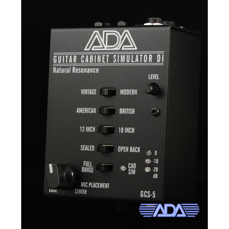 ADA GCS-5 Guitar Cabinet Simulator& DI Box 音箱模擬【又昇樂器.音響