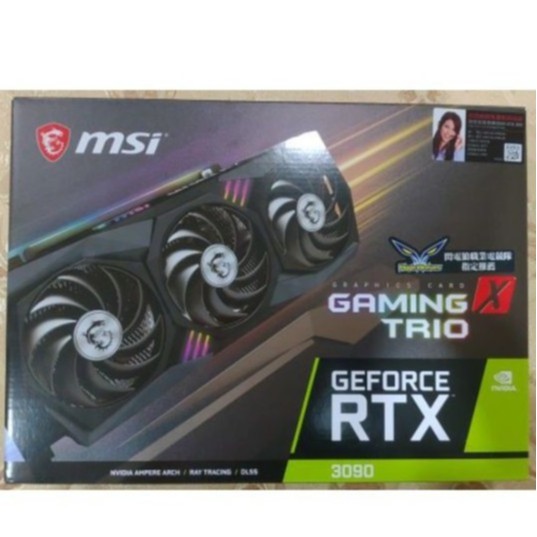 微星MSI GeForce RTX 3090 GAMING X TRIO 24G | 蝦皮購物