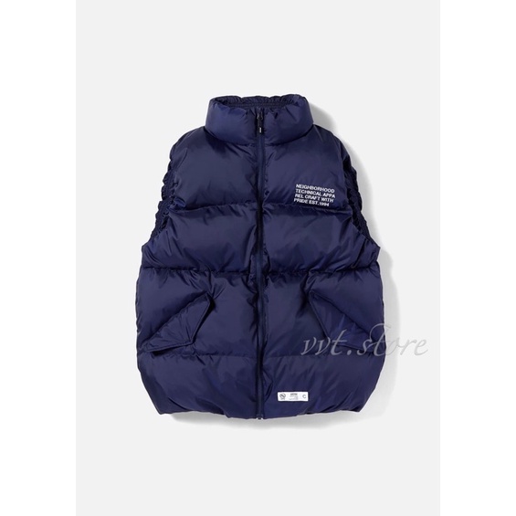 極美品NEIGHBORHOOD Down JK 222TSNH-JKM10 NEIGHBORHOOD DOWN JK . PE NAVY