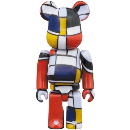 BEETLE BE@RBRICK PIET MONDRIAN 皮特·蒙德里安幾何形體色塊100 400