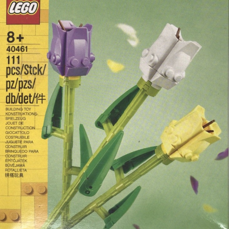 [全新現貨可面交] LEGO 樂高花卉系列 40461 鬱金香 Tulips 花束 | 蝦皮購物