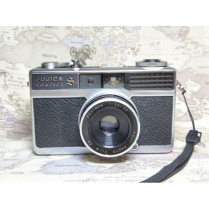 跳蚤小舖子】 Fujica Compact S 38/2.5 街拍輕巧底片相機| 蝦皮購物