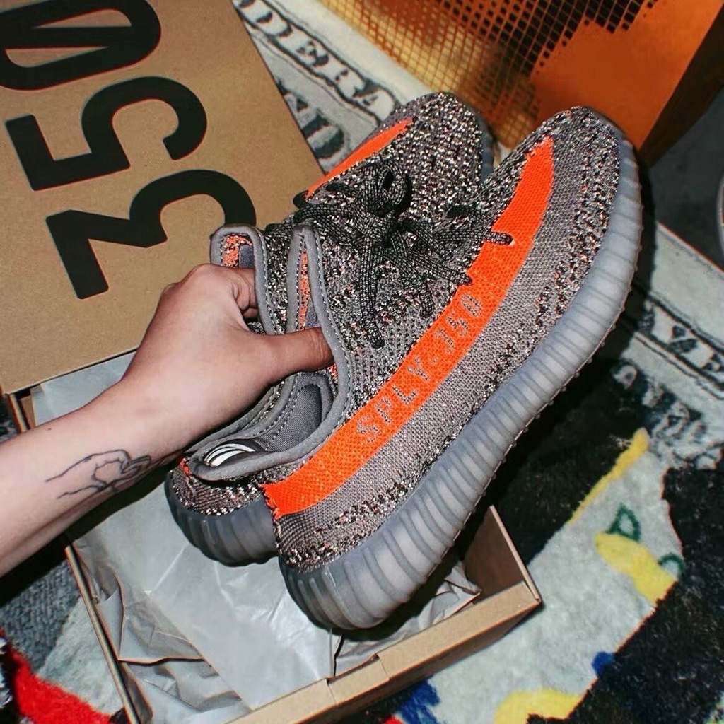 逢甲FUZZY】Adidas Yeezy Boost 350 V2 Beluga Reflective GW1229